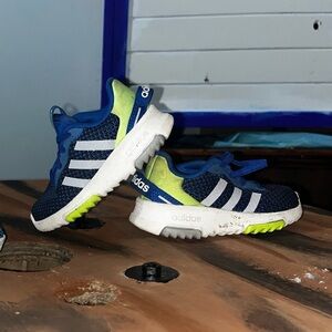 Adidas Kids Sneakers in Blue and Green
